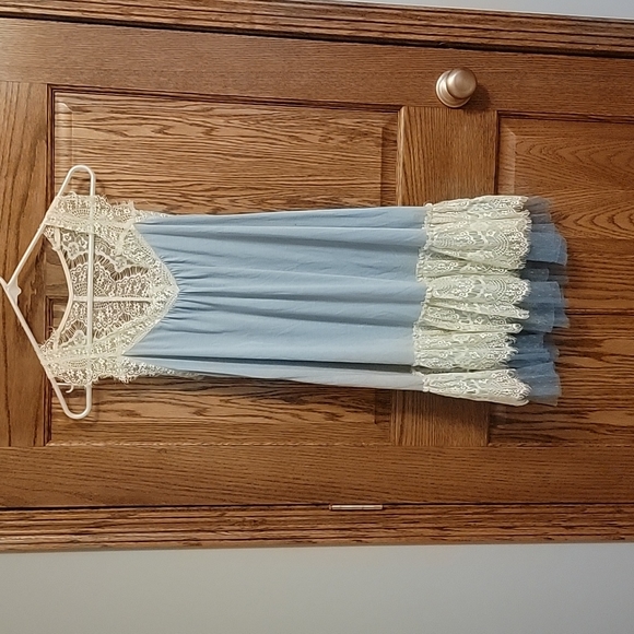 Altar'd State Dresses & Skirts - Alter'g State light blue mini dress